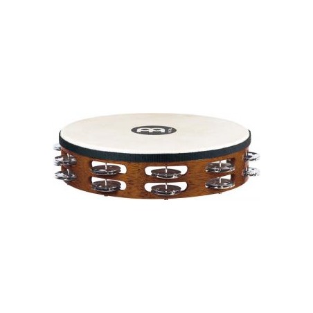 TAMBOURIN MEINL BOIS AVEC PEAU BRUN TAH2AB