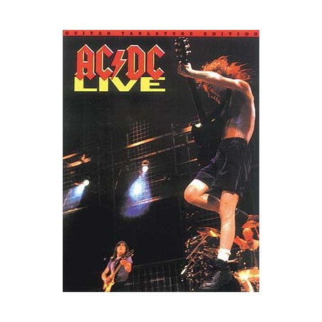 Live guitare AC/DC Partitions Songbooks variété internationale