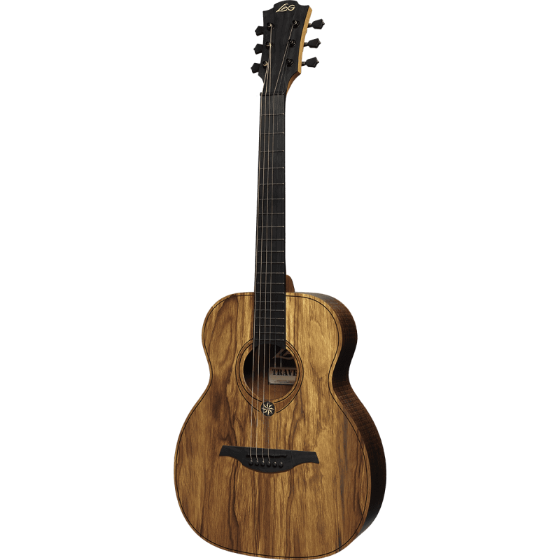 Guitare Lâg TRAVEL-PBS Travel Pine BrankoWood sauvage