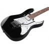 Guitare IBANEZ Steve Vai JEMJR BK - black