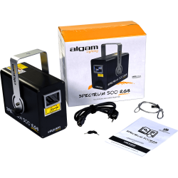 LASER ALGAM LIGHTNING D'ANIMATION 500mW RGB