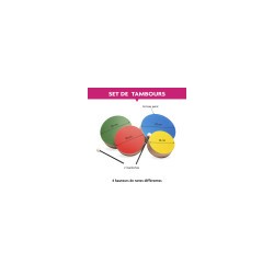 SET DE 4 TAMBOURS