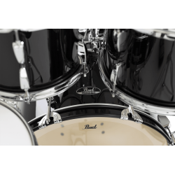 PEARL - Road Show RSS505BCC-31 Fusion 20 5 fûts - Jet Black + B-50 + Pack Sabian Solar 3 cymbales