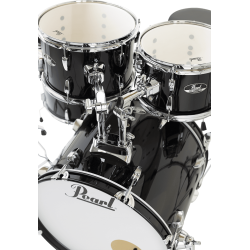 PEARL - Road Show RSS505BCC-31 Fusion 20 5 fûts - Jet Black + B-50 + Pack Sabian Solar 3 cymbales