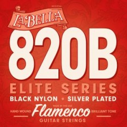 JEU FLAMENCO LA BELLA ELITE NYLON BLACK 820B