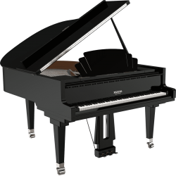 Piano à queue PLEYEL P170T-BLK Trocadero