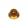 BELL KNOBS FOR US POTS (24 SPLINES) GOLD (2pcs)