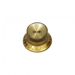 BOUTONS REFLECTOR VOLUME GOLD TOP POUR AXES US FENDUS DORÉ (2 pcs)