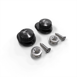 Système de fixation de sangle universel PW-SLS-01 Noir