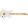 Fender Standard Stratocaster Touche érable Pickguard blanc Olympic White