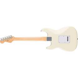 Fender Standard Stratocaster Touche érable Pickguard blanc Olympic White