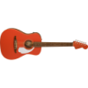 Guitare FENDER Malibu Player, Walnut Fingerboard, White Pickguard, Fiesta Red