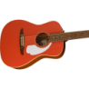 Guitare FENDER Malibu Player, Walnut Fingerboard, White Pickguard, Fiesta Red