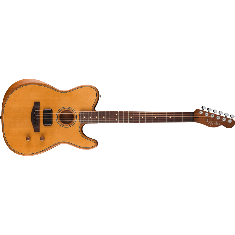 Guitare Fender AcoustasonicÆ Standard TelecasterÆ, Aged Natural