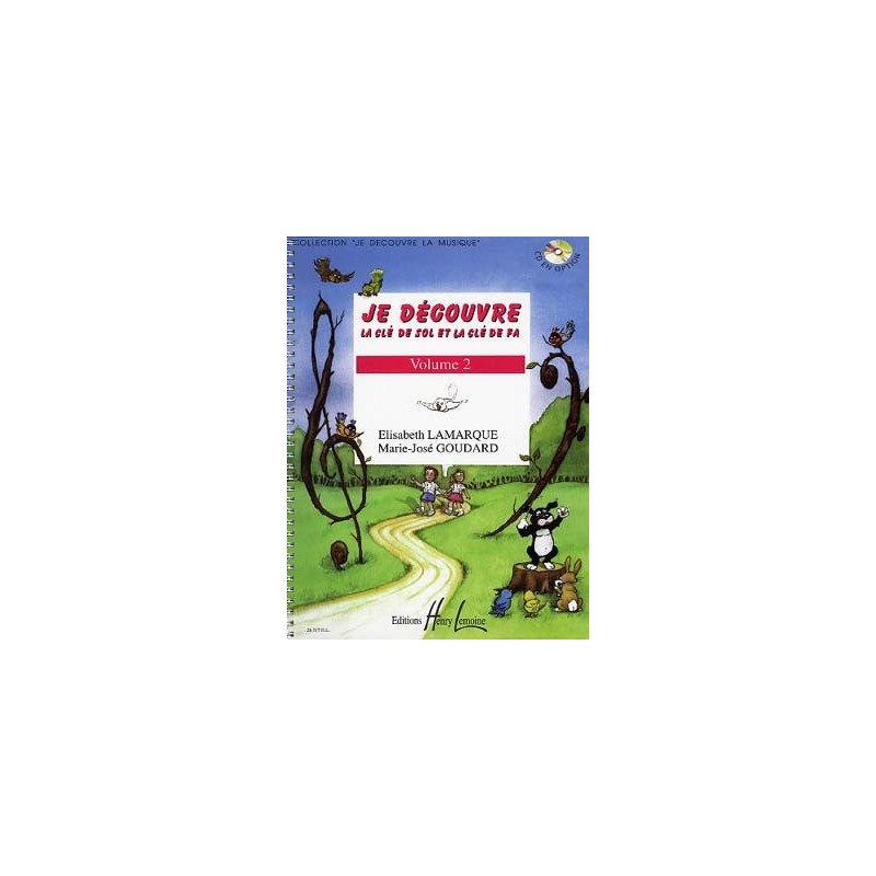 MÈthode - Je dÈcouvre la clÈ de sol & la clÈ de fa - Vol. 2 livre de l'ÈlËve