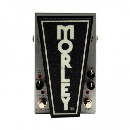 Morley 20/20 POWER FUZZ WAH - PÈdale Wah Fuzz - grise