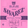 CORDE SAVAREZ SOL-3 ROUGE NYLON RECT
