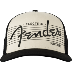Casquette FenderÆ Electric Hat Black/Cream One Size