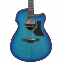 Ibanez AAM50CECRO Sapphire Blue Burst Open Pore