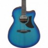 Ibanez AAM50CECRO Sapphire Blue Burst Open Pore