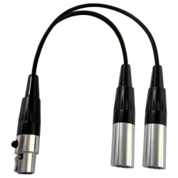 AD-AL21 - Adaptateur Prodipe AL21 - 2 x MiniXLR vers 1 x Mini XLR