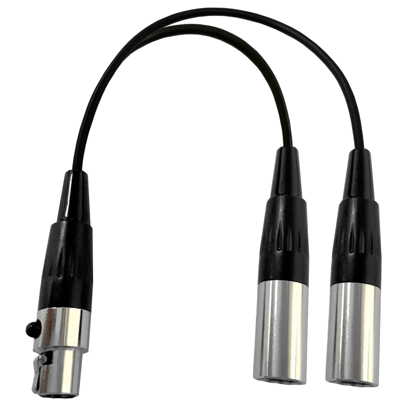 AD-AL21 - Adaptateur Prodipe AL21 - 2 x MiniXLR vers 1 x Mini XLR