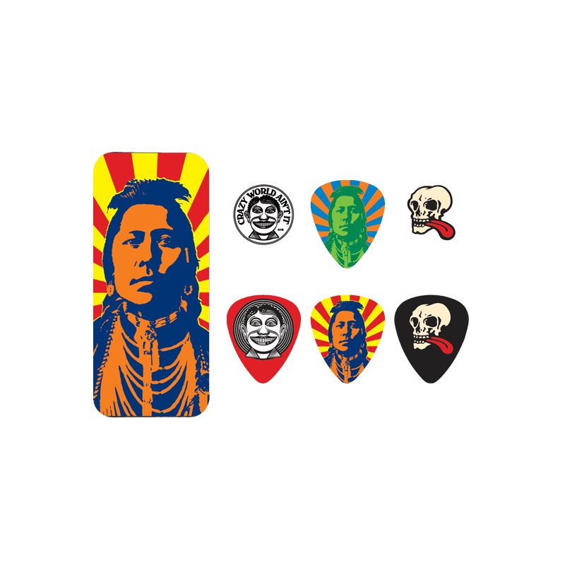 Boite 6 Mediators DUNLOP Indian, heavy