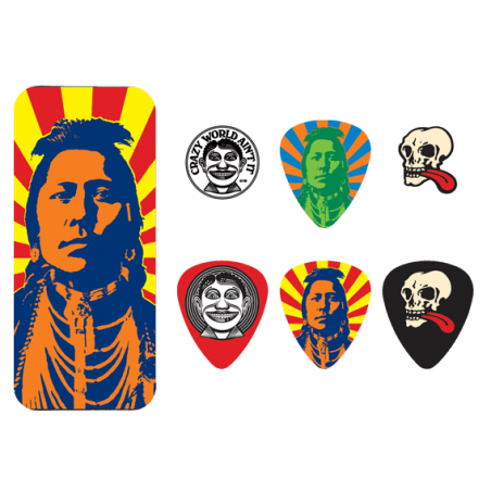 Boite 6 Mediators DUNLOP Indian, heavy