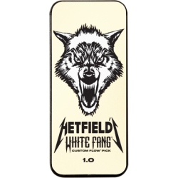Boite 6 Mediators DUNLOP White Fang 1.00mm boÓte de 6