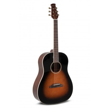 Applause Guitare Folk Wood Classics AAS96-1 Dreadnought Slope Shoulder Table massive
