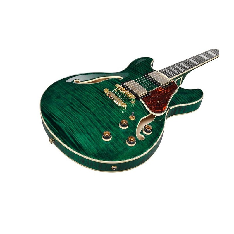 Ibanez AS73FMTMG Transparent Moss Green
