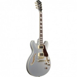 Ibanez AS73GMSF semi hollow Moonstone Silver Flat