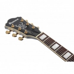 Ibanez AS73GMSF semi hollow Moonstone Silver Flat