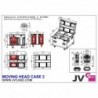 FLIGHTCASE MOVING HEAD CASE 2 - 4xLYRES JV CASE