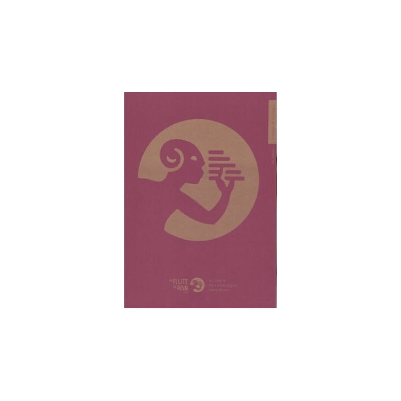 Cahier de musique La Flute de Pan - A4 - 14 portÈes