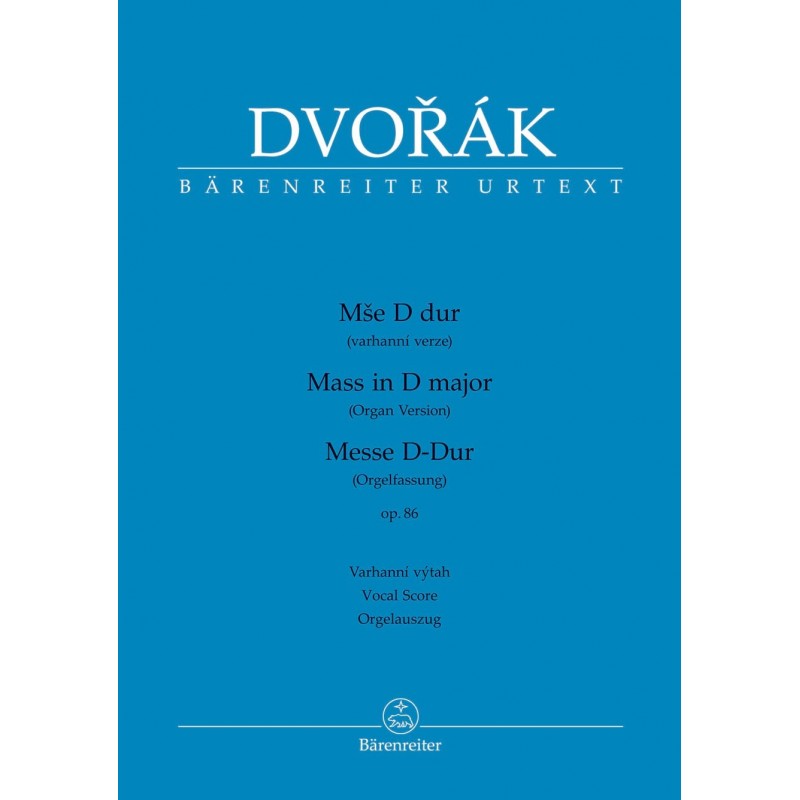 Anton Dvorak Messe en RÈ majeur