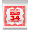 ERNIE BALL 1134 Corde ‡ l'unitÈ FilÈe nickel 0.34