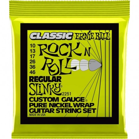 CORDE ERNIE BALL CLASSIC PURE NICKEL REGULAR SLINKY