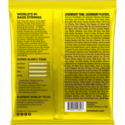 Cordes basse ERNIE BALL - 2840 Jeu - Beefy slinky 65-80-100-130