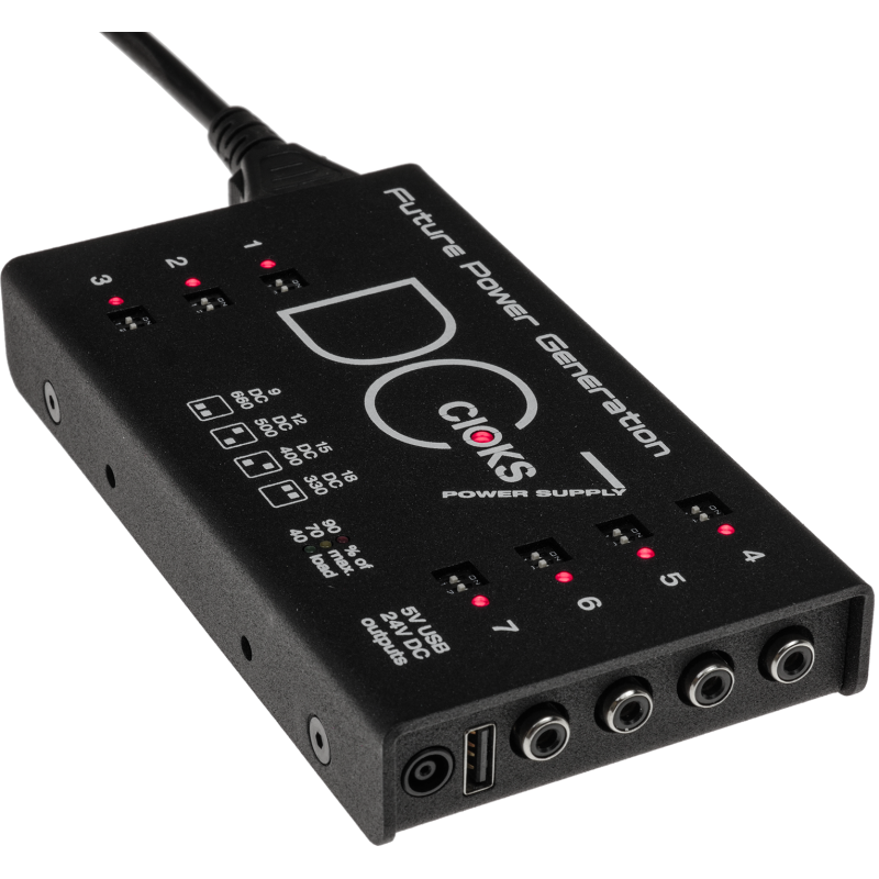 Cioks DC7 Alimentation multi sorties pour pÈdales d'effets