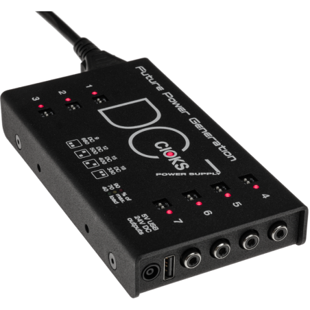 Cioks DC7 Alimentation multi sorties pour pÈdales d'effets