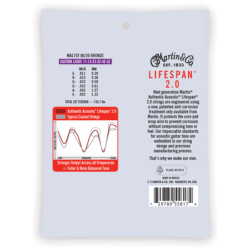 Cordes Martin MA175T 80/20 Bronze traitÈes Custom Light 11-52