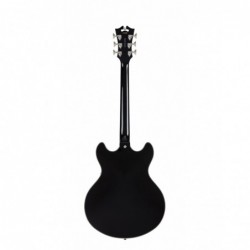 Guitare D'ANGELICO Premier DC Black Flake (avec housse)