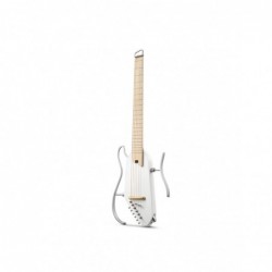 DONNER HUSH-I Pro Travel Guitar White - Guitare folk de voyage avec effets intÈgrÈs + housse
