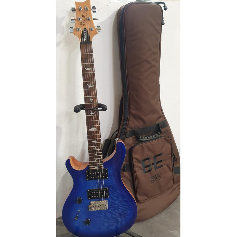 OCCASION - PRS SE CU24 Bleue Gaucher