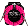 Flex cable ERNIE BALL 6418 Jack/jack 6m rose