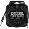 Flex C‚ble ERNIE BALL - 6434 Jack/jack 3m noir