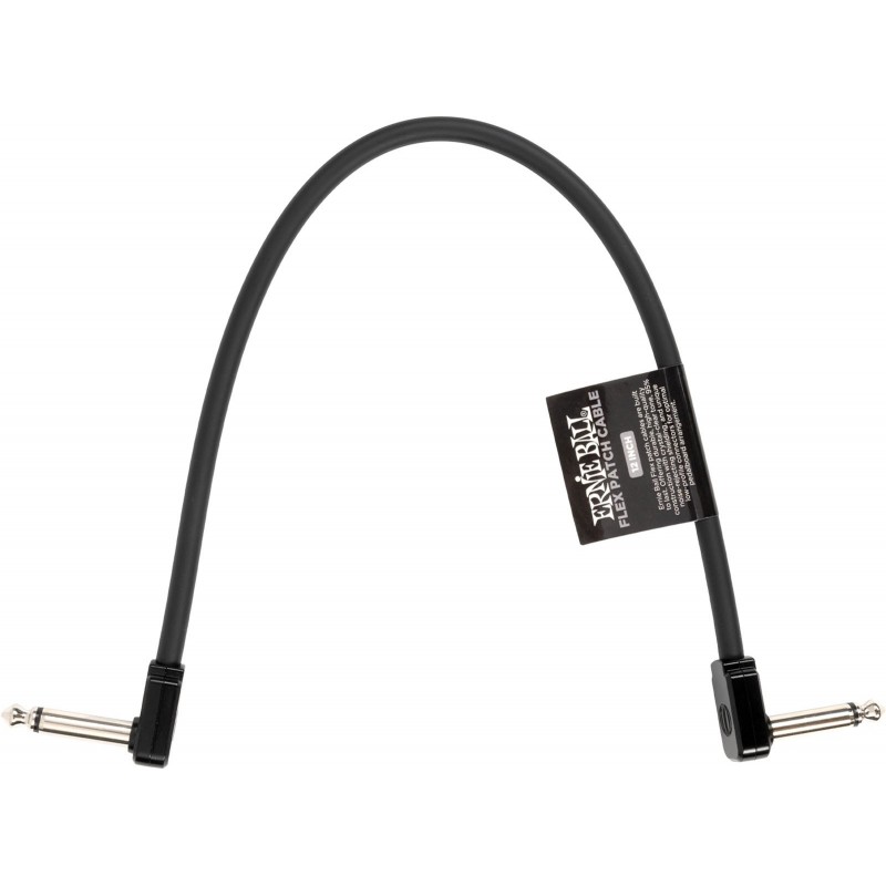 Flex patch Cable Ernie Ball 6440 - 30 cm noir