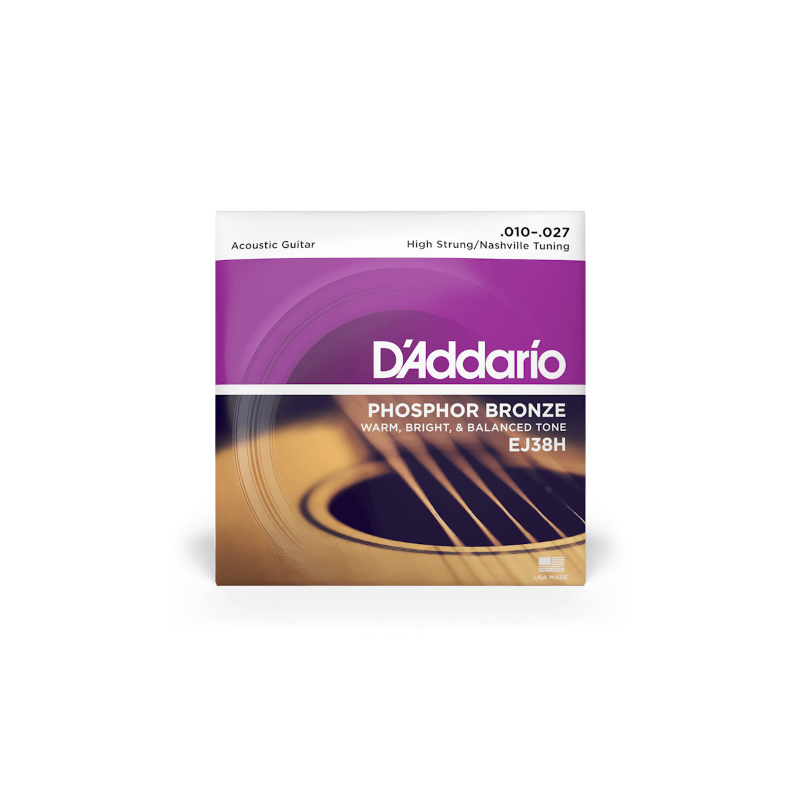Cordes D'Addario EJ38H Phosphore Bronze Nashville Tuning 10-27