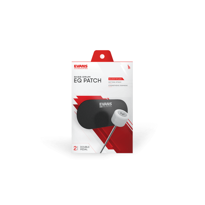 Patch pour double-pÈdale EVANS EQ, nylon noir
